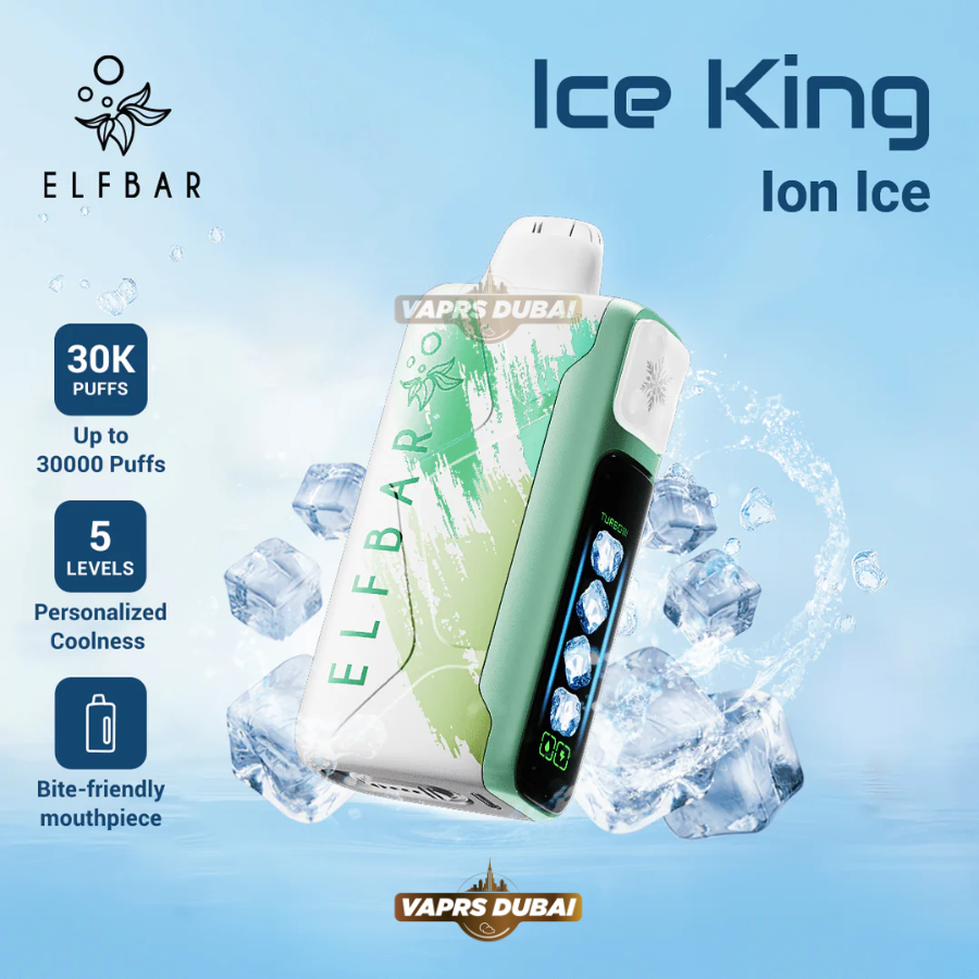 Buy Elf Bar Ice King 30000 Puffs UAE | Best Disposable Vape Dubai