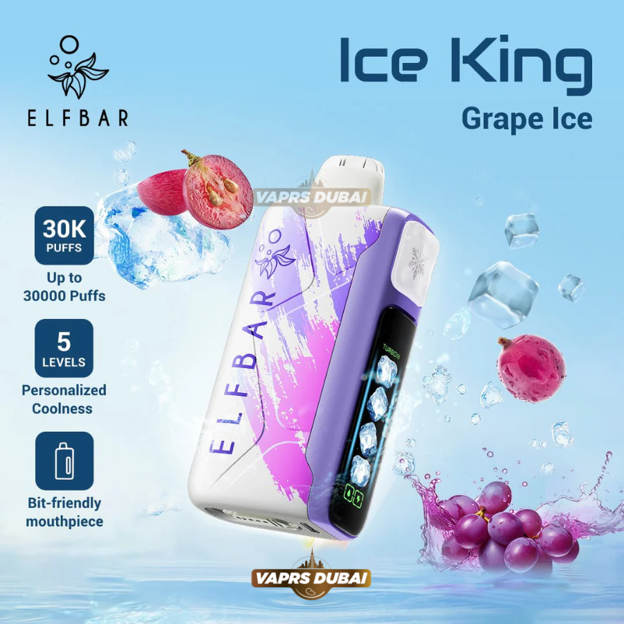 Buy Elf Bar Ice King 30000 Puffs UAE | Best Disposable Vape Dubai
