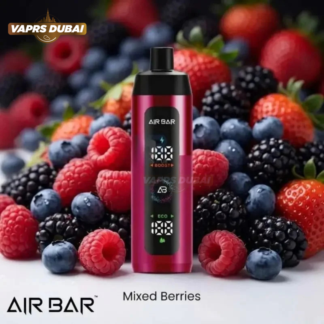 Airbar E Shisha 15000 Puffs Disposable Vape DTL 3MG in UAE | Vaprs Dubai