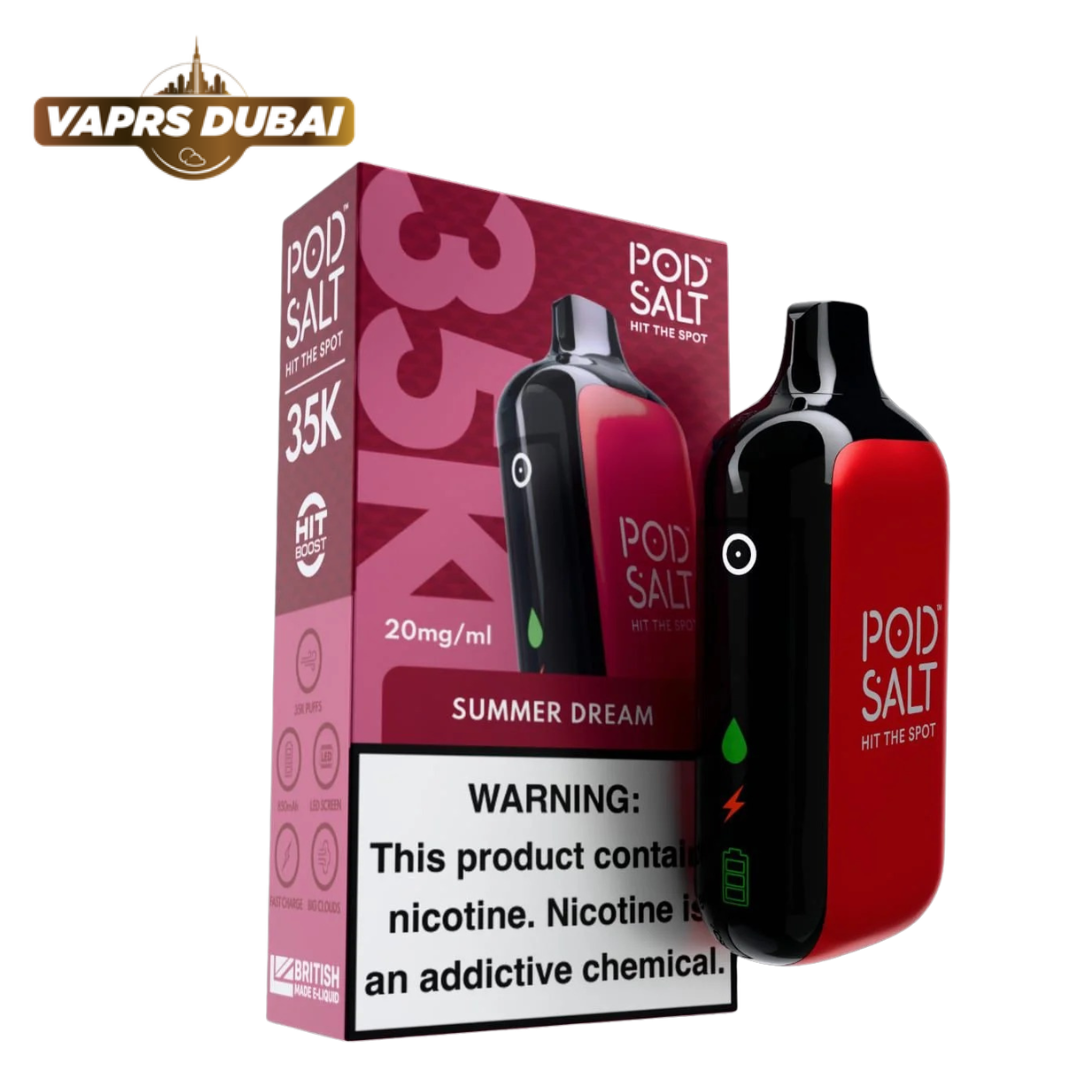 Buy POD Salt 35k Puffs 2% 20mg Nicotine Vape