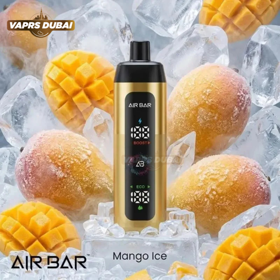 Airbar E Shisha 15000 Puffs Disposable Vape DTL 3MG in UAE | Vaprs Dubai