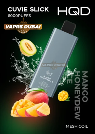 HQD Cuvie Slick 6000 Puffs disposable vape