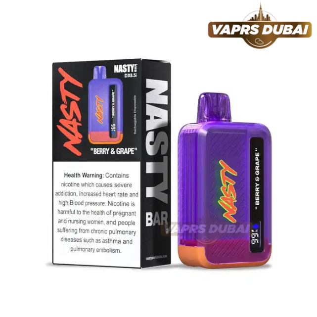 NASTY BAR DX8.5i 8500 Puffs Disposable Vape with 17ML E-Liquid in UAE