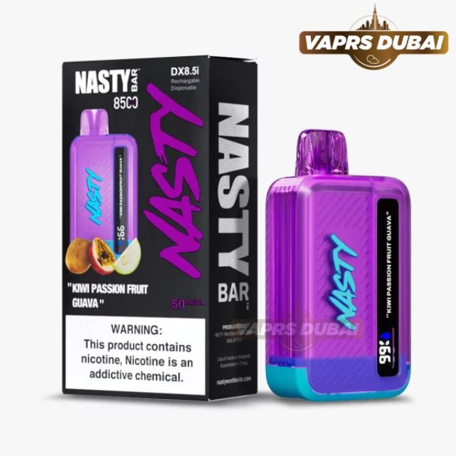 NASTY BAR DX8.5i 8500 Puffs Disposable Vape with 17ML E-Liquid in UAE